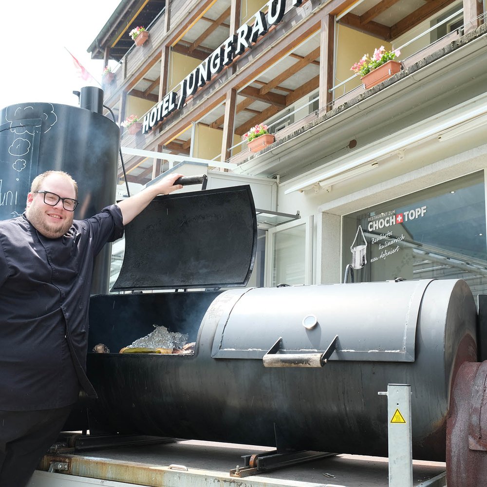 Smoker-Räucherofen
jeden Freitag & Samstag